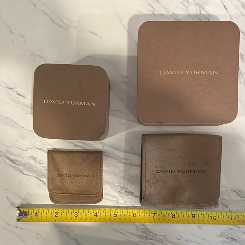 David Yurman Jewelry Box and Pouch